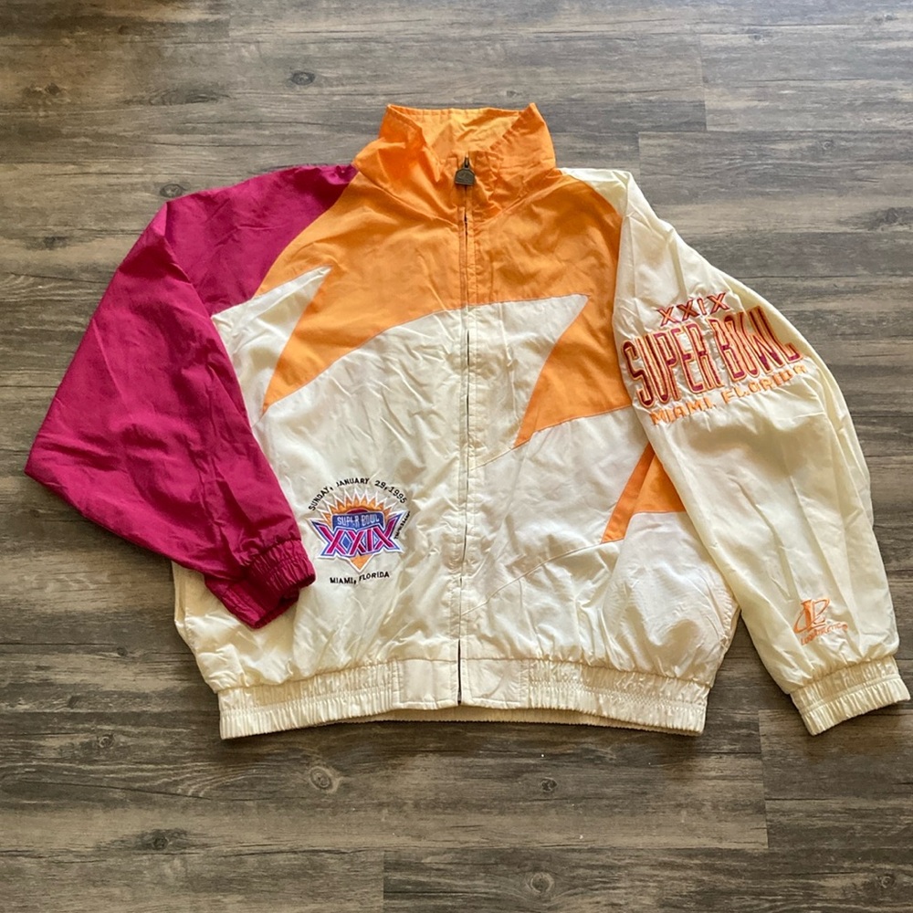 Vintage Miami Florida Super Bowl 1995 Jacket. Size X-L